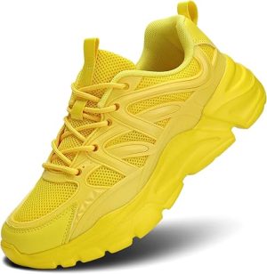 Road-Running-Shoes Slip on Ladies Walking Fashion Athletic Sneakers Work Gym Comfort Lightweight Mesh Soft Sole