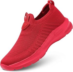 Walking Shoes Lightweight Breathe Mesh Running Shoes Slip On Fashion Tennis Sneakers Comfort Gym Workout Zapatos de Hombre